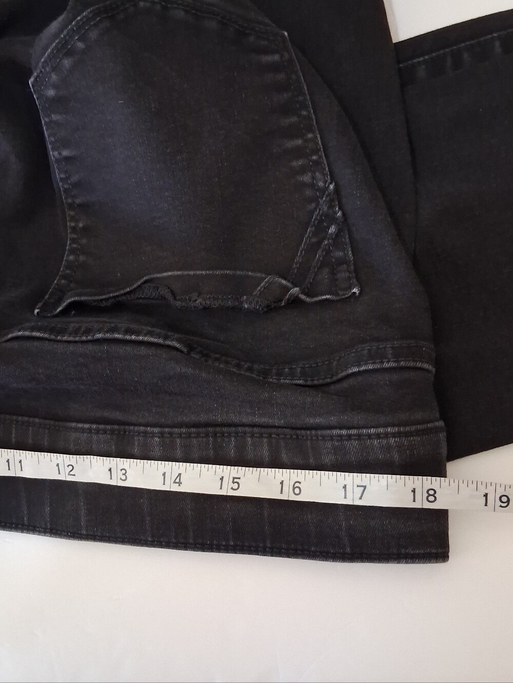 APT. 9 Black Skinny Pull-On Jeans Size 16 - Picture 3 of 9